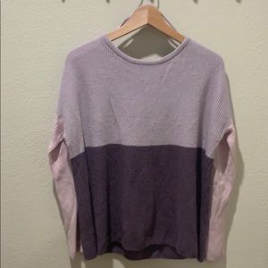 Three toned sweater